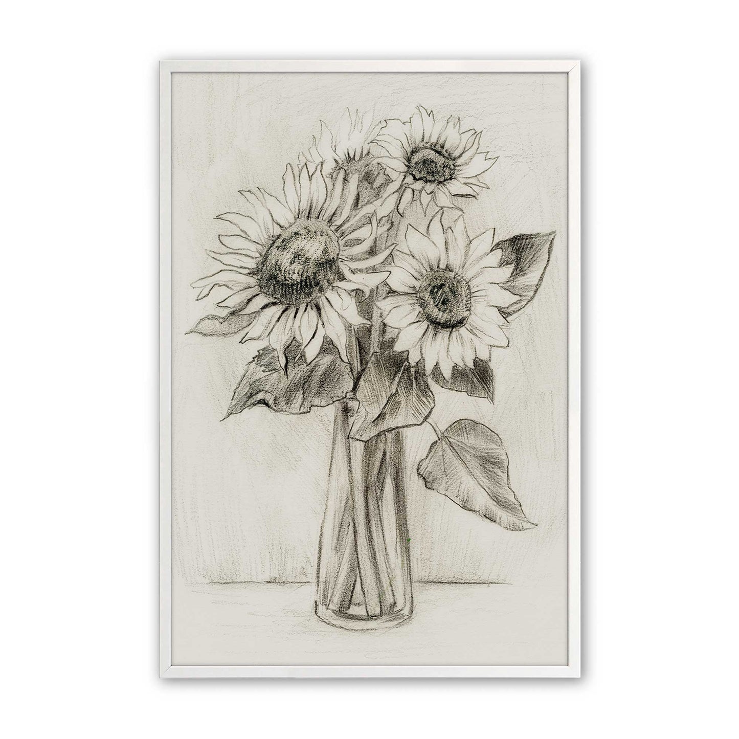 [Color:Opaque White], Picture of art in a Opaque White frame