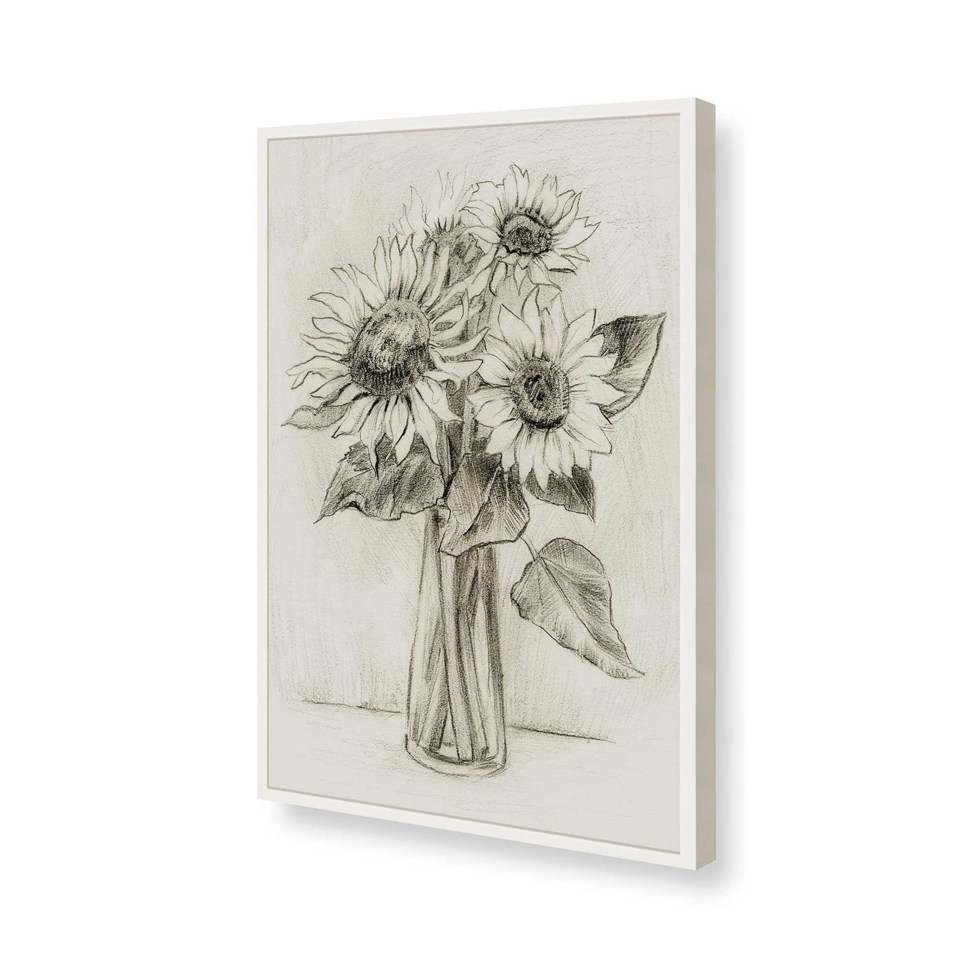 [Color:Opaque White], Picture of art in a Opaque White frame of the corner