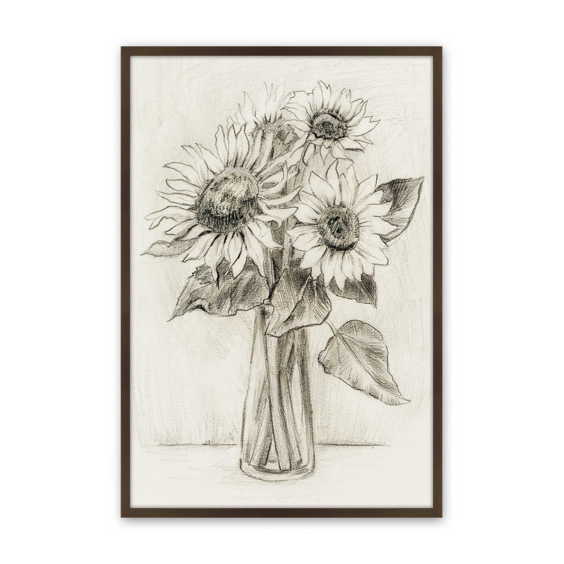 [Color:Brown], Picture of art in a Brown frame