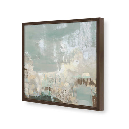 [Color:Espresso], Picture of art in a Espresso frame of the corner