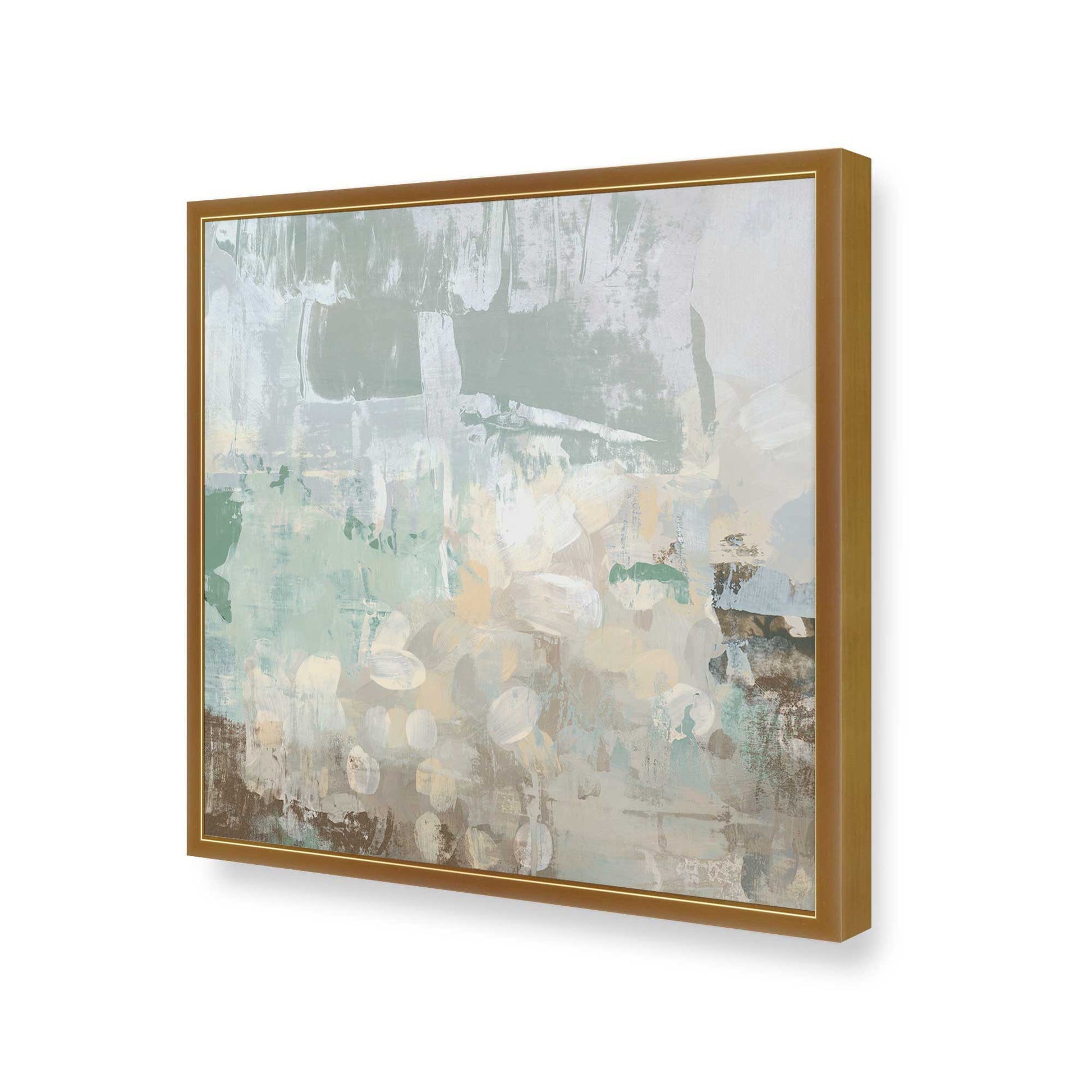 [Color:Polished Gold], Picture of art in a Polished Gold frame of the corner
