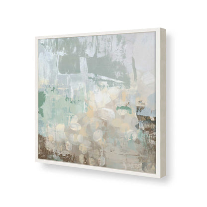 [Color:Opaque White], Picture of art in a Opaque White frame of the corner