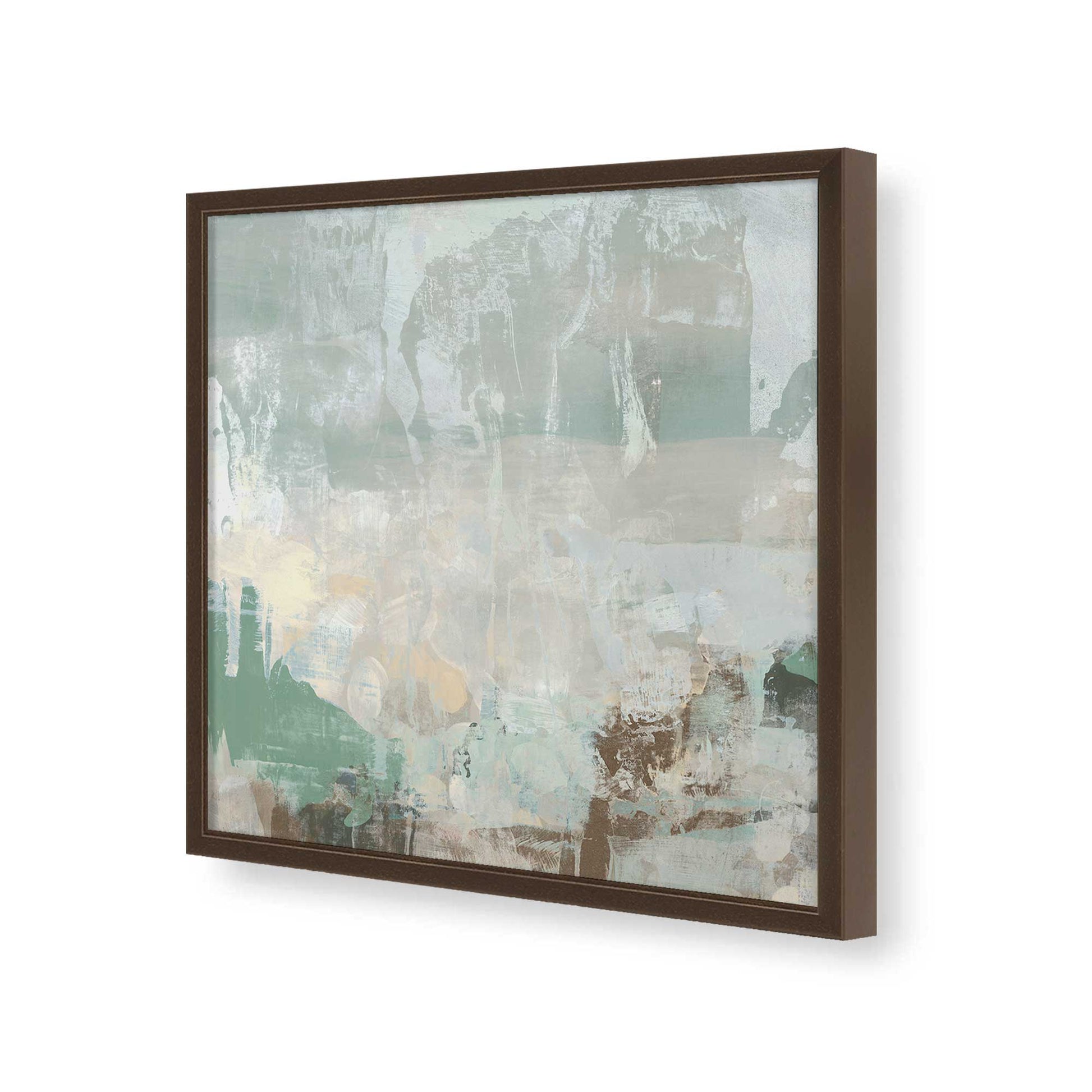 [Color:Espresso], Picture of art in a Espresso frame of the corner