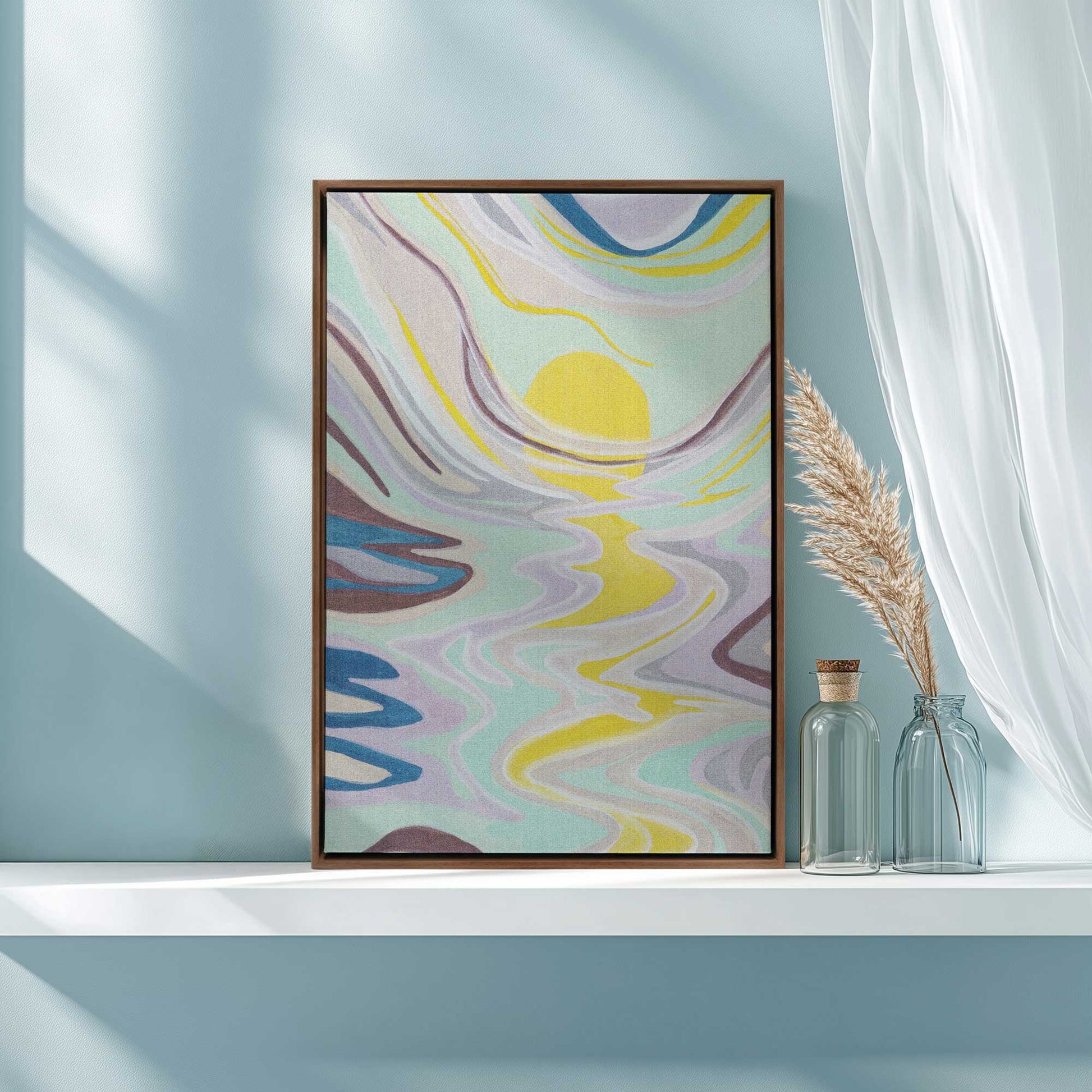 Picture of art in a room