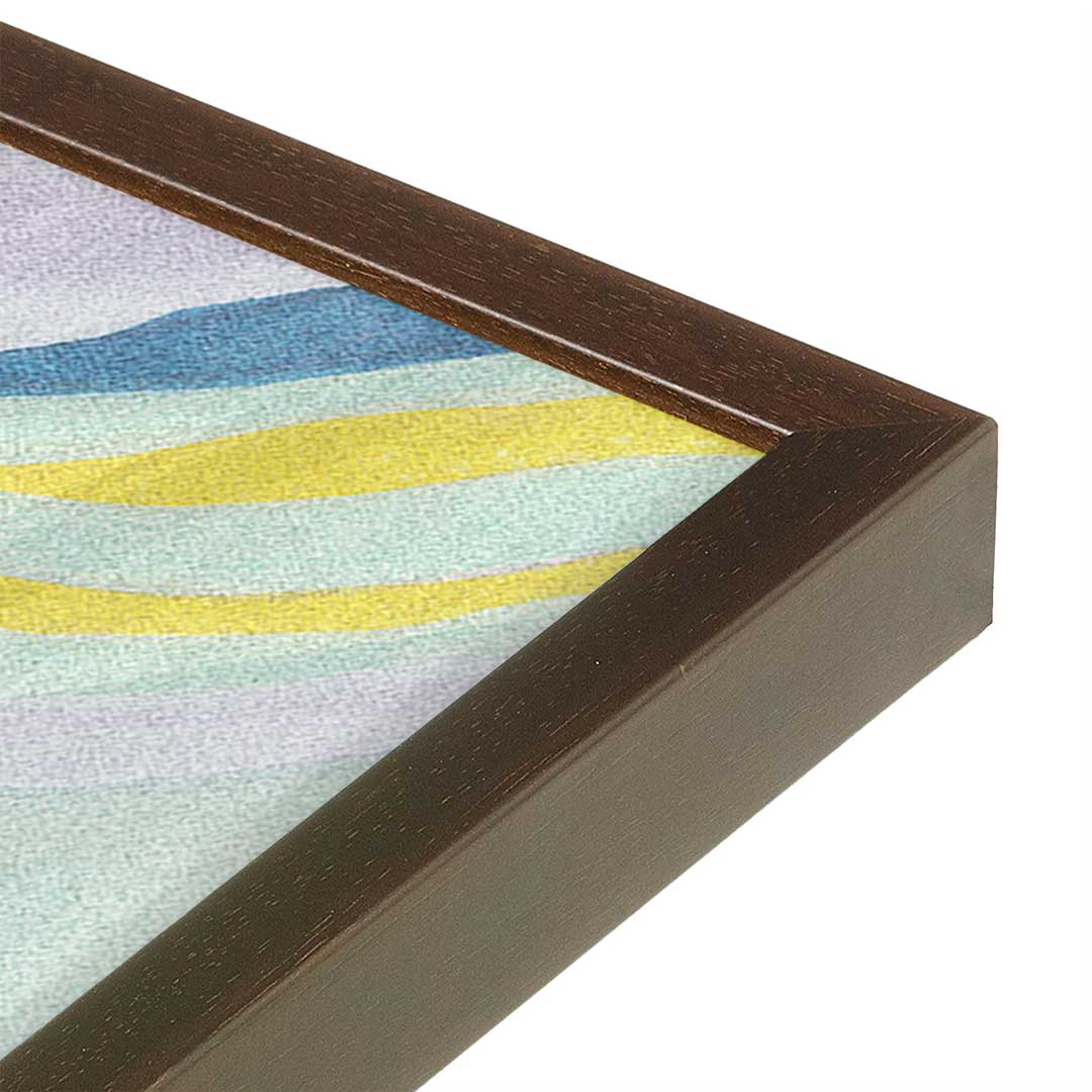 [Color:Belvinder Brown], Picture of art in a Belvinder Brown frame at an angle