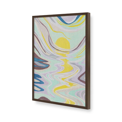 [Color:Belvinder Brown], Picture of art in a Belvinder Brown frame of the corner
