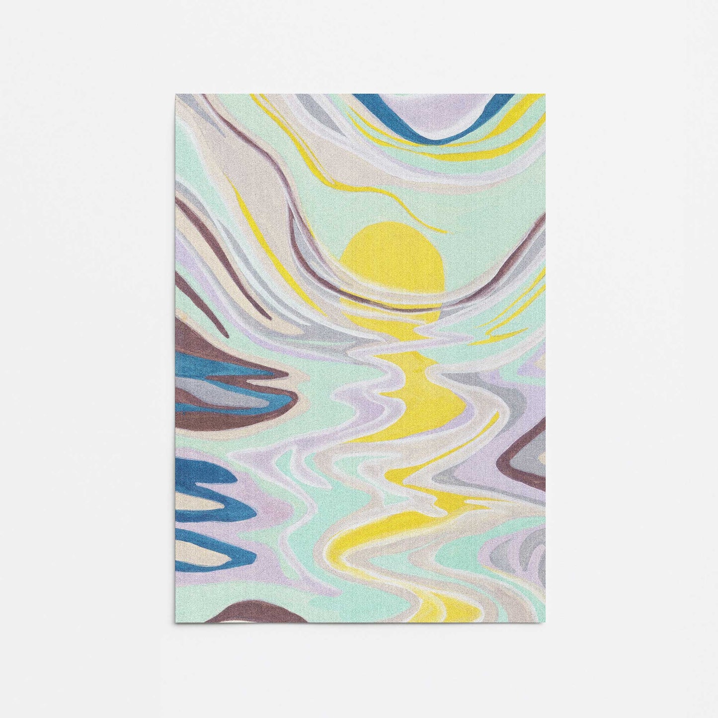 [Color:Rolled Print], Picture of close up of art