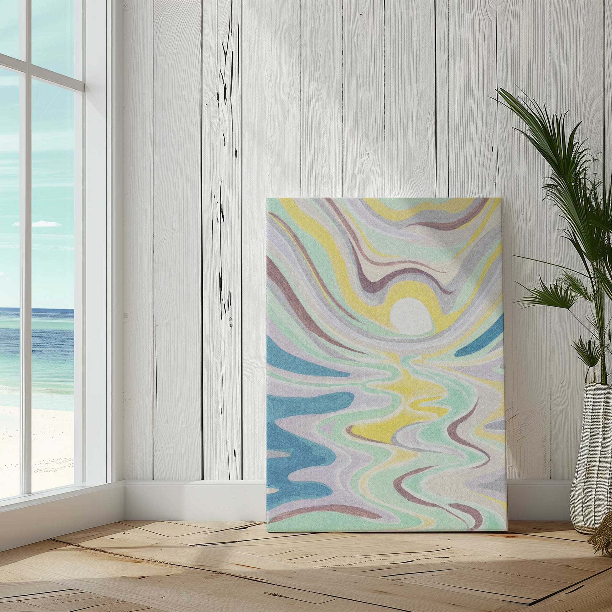 Picture of art in a room