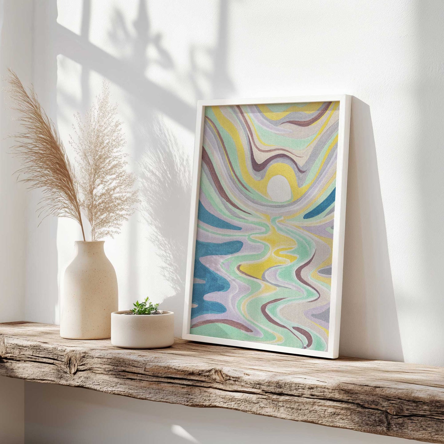 Picture of art in a room