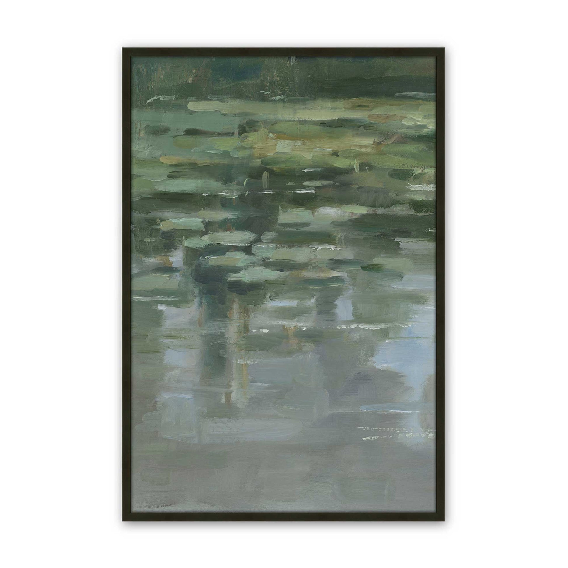 [Color:Satin Black], Picture of art in a Satin Black frame