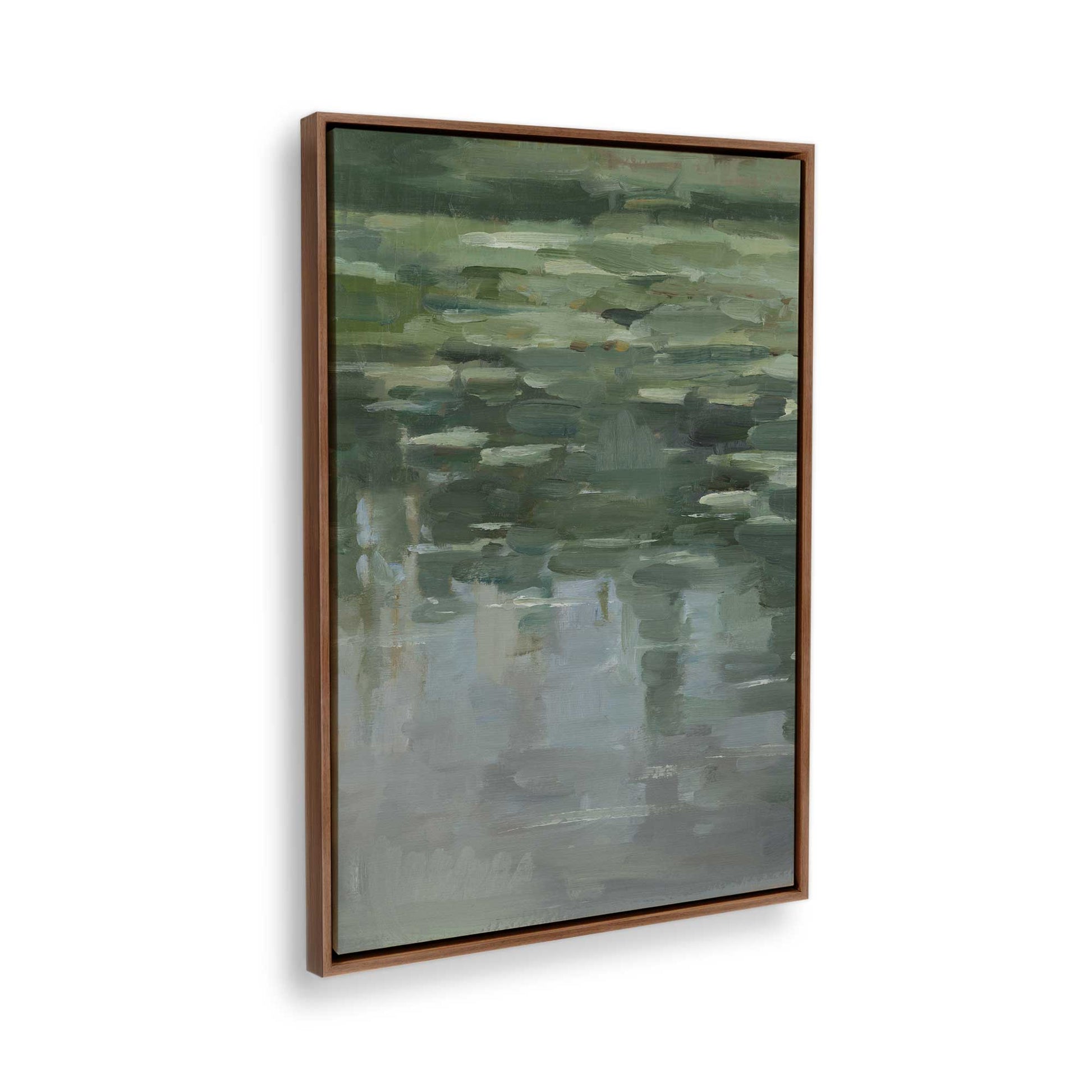 [Color:Walnut], Picture of the corner of the art