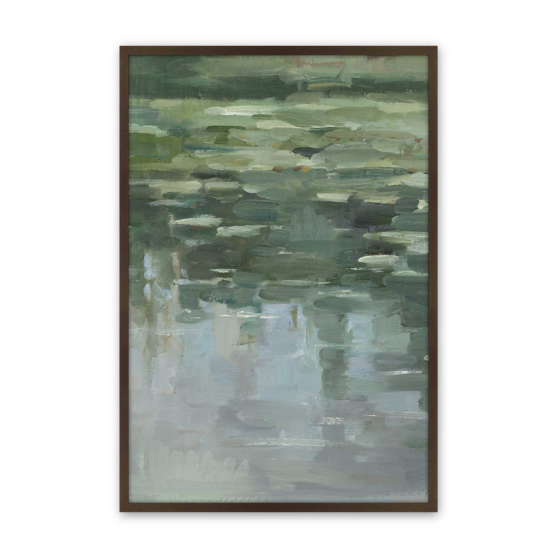 [Color:Brown], Picture of art in a Brown frame