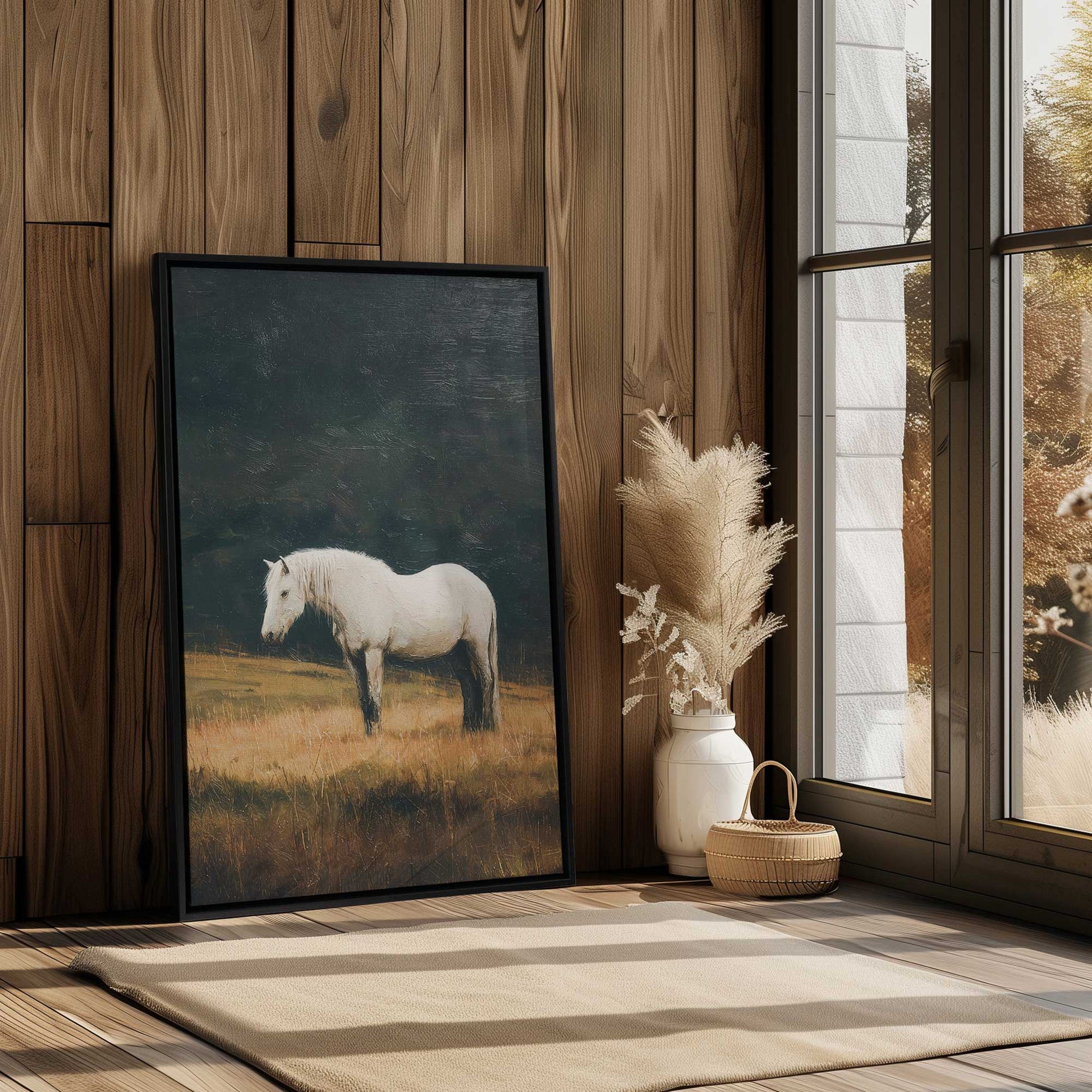 Picture of art in a room