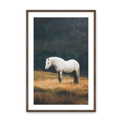 [Color:Walnut], Picture of art in a Walnut frame