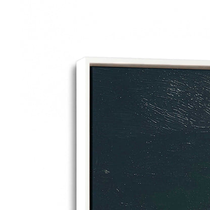 [Color:Opaque White], Picture of art in a White frame at an angle