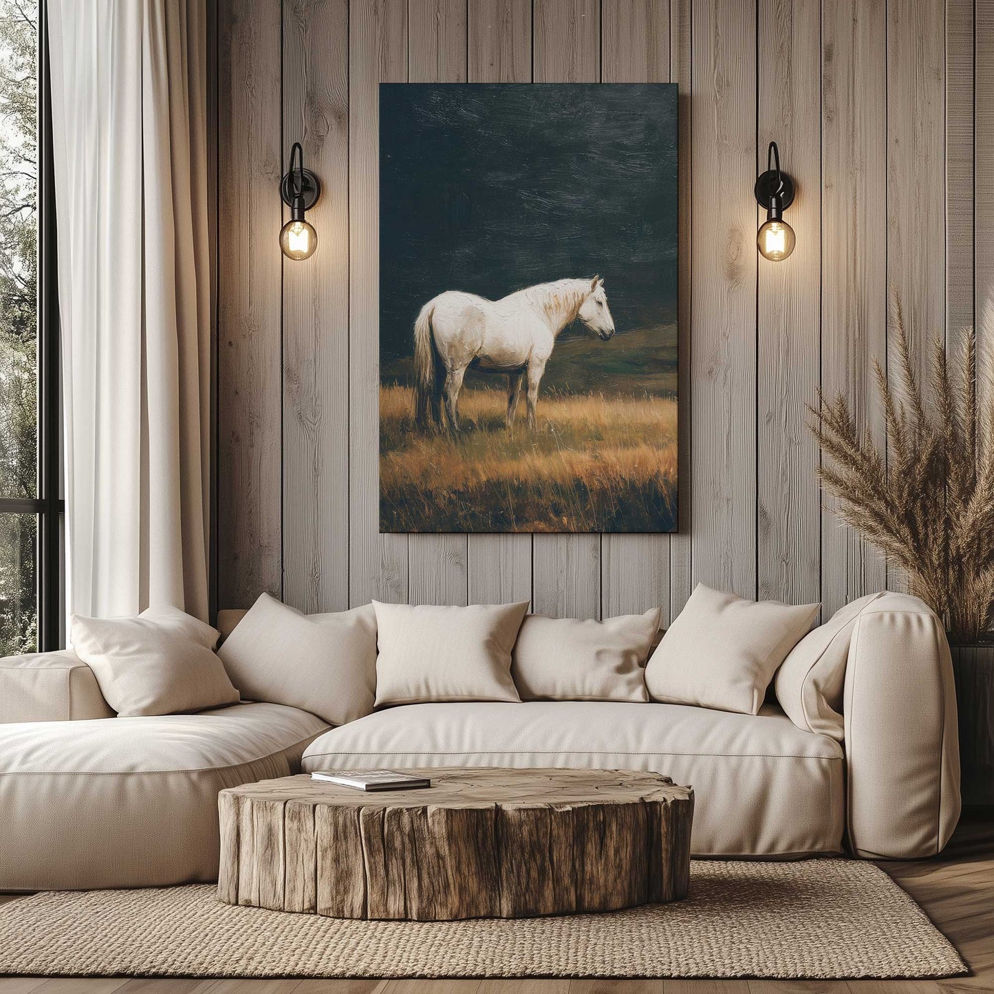Picture of art in a room