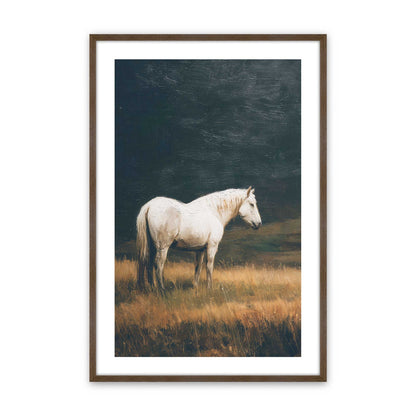 [Color:Walnut], Picture of art in a Walnut frame