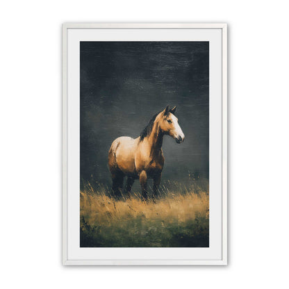 [Color:Opaque White], Picture of art in a Opaque White frame