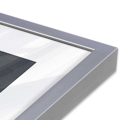 [Color:Polished Chrome], Picture of art in a Polished Chrome frame at an angle