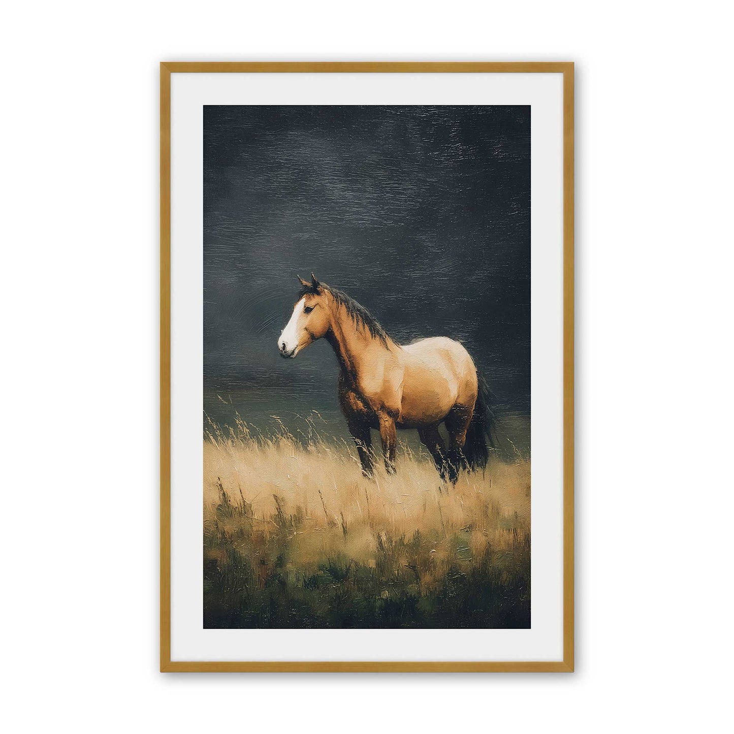 [Color:Polished Gold], Picture of art in a Polished Gold frame