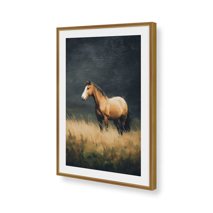 [Color:Polished Gold], Picture of art in a Polished Gold frame of the corner