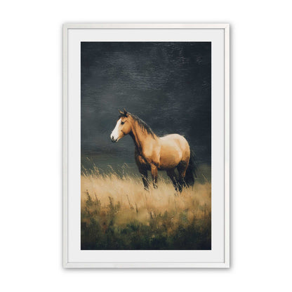 [Color:Opaque White], Picture of art in a Opaque White frame