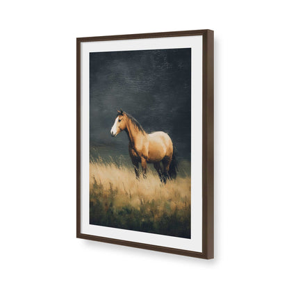[Color:Belvinder Brown], Picture of art in a Belvinder Brown frame of the corner