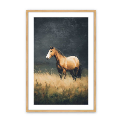 [Color:American Maple], Picture of art in a American Maple frame