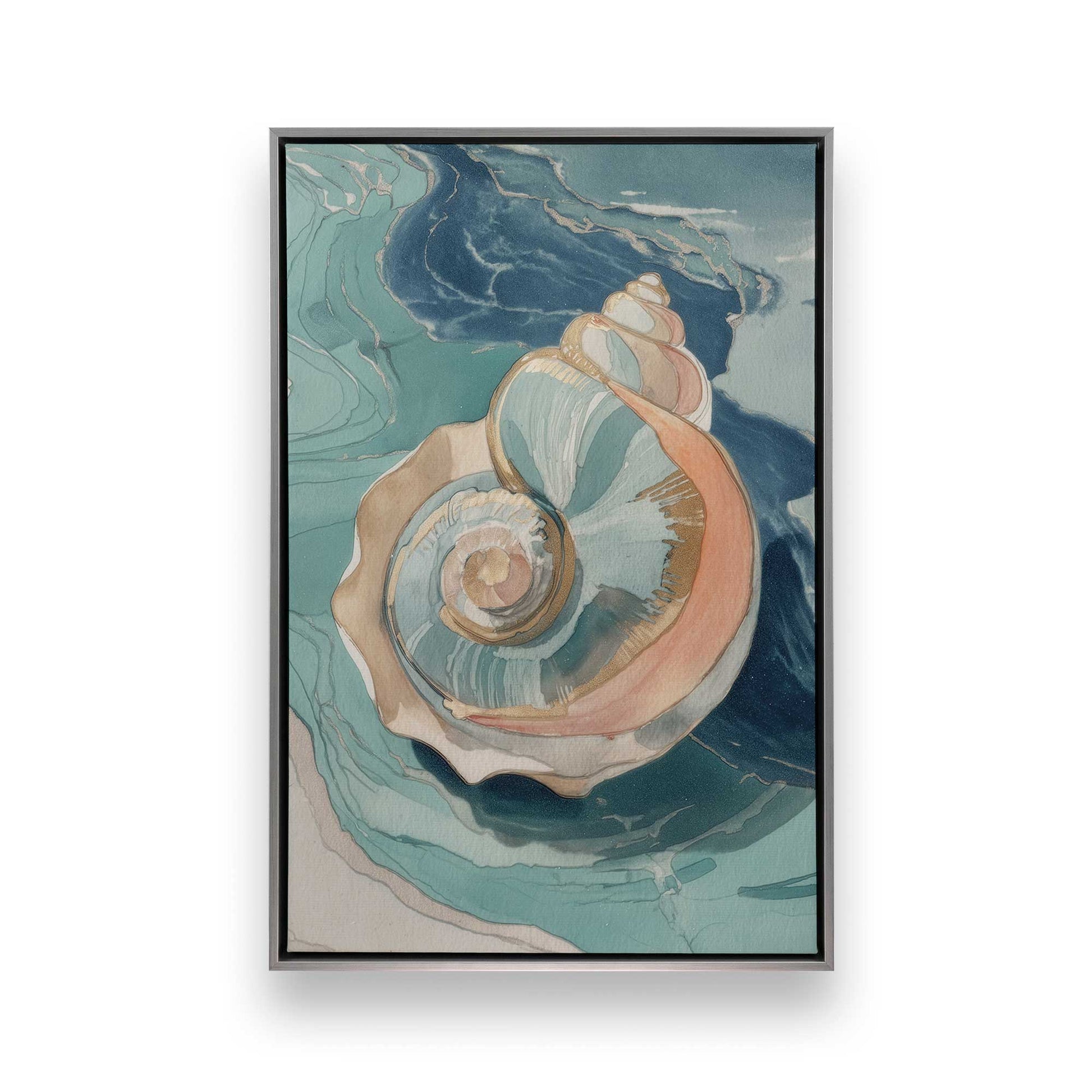 [Color:Polished Chrome], Picture of art in a Polished Chrome frame