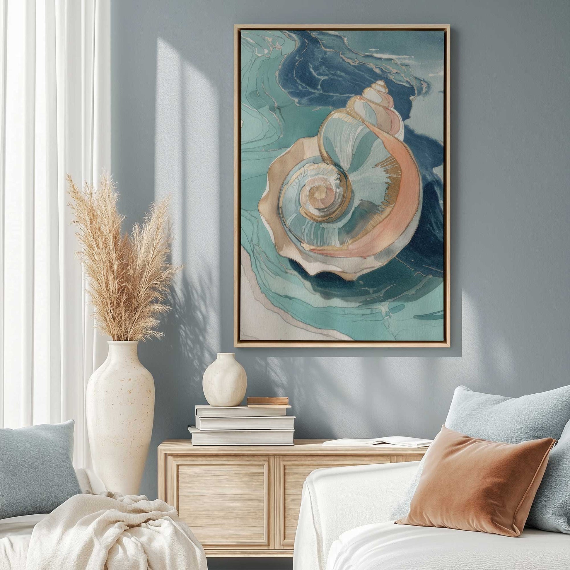 Picture of art in a room