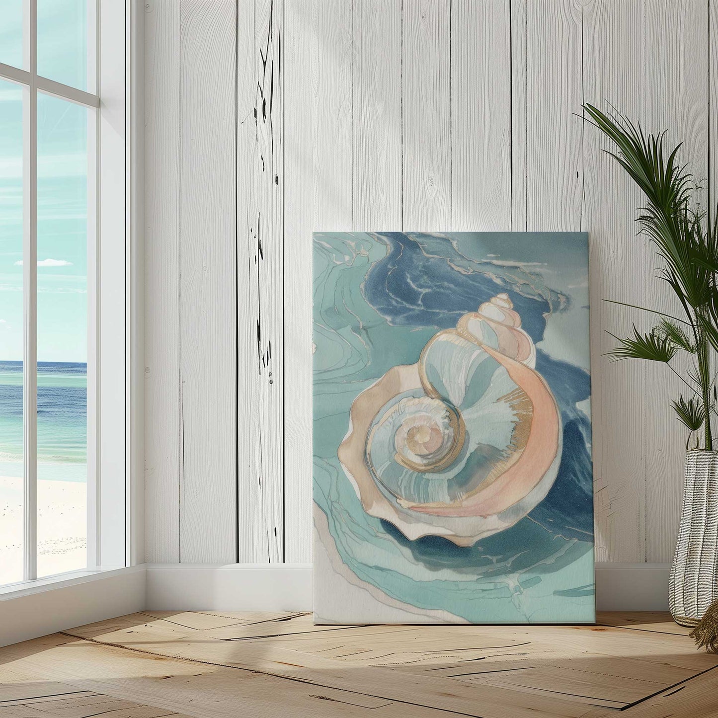 Picture of art in a room