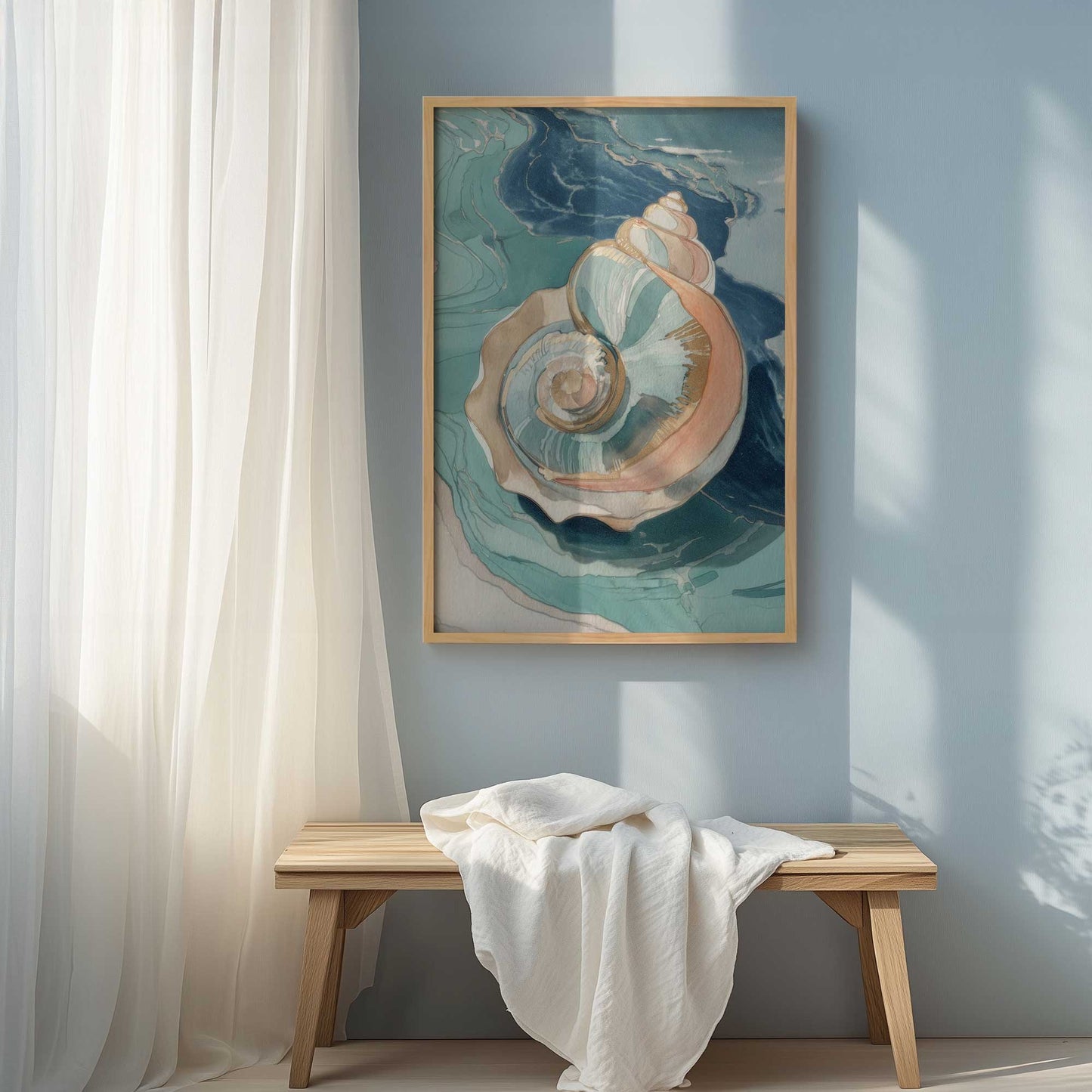Picture of art in a room
