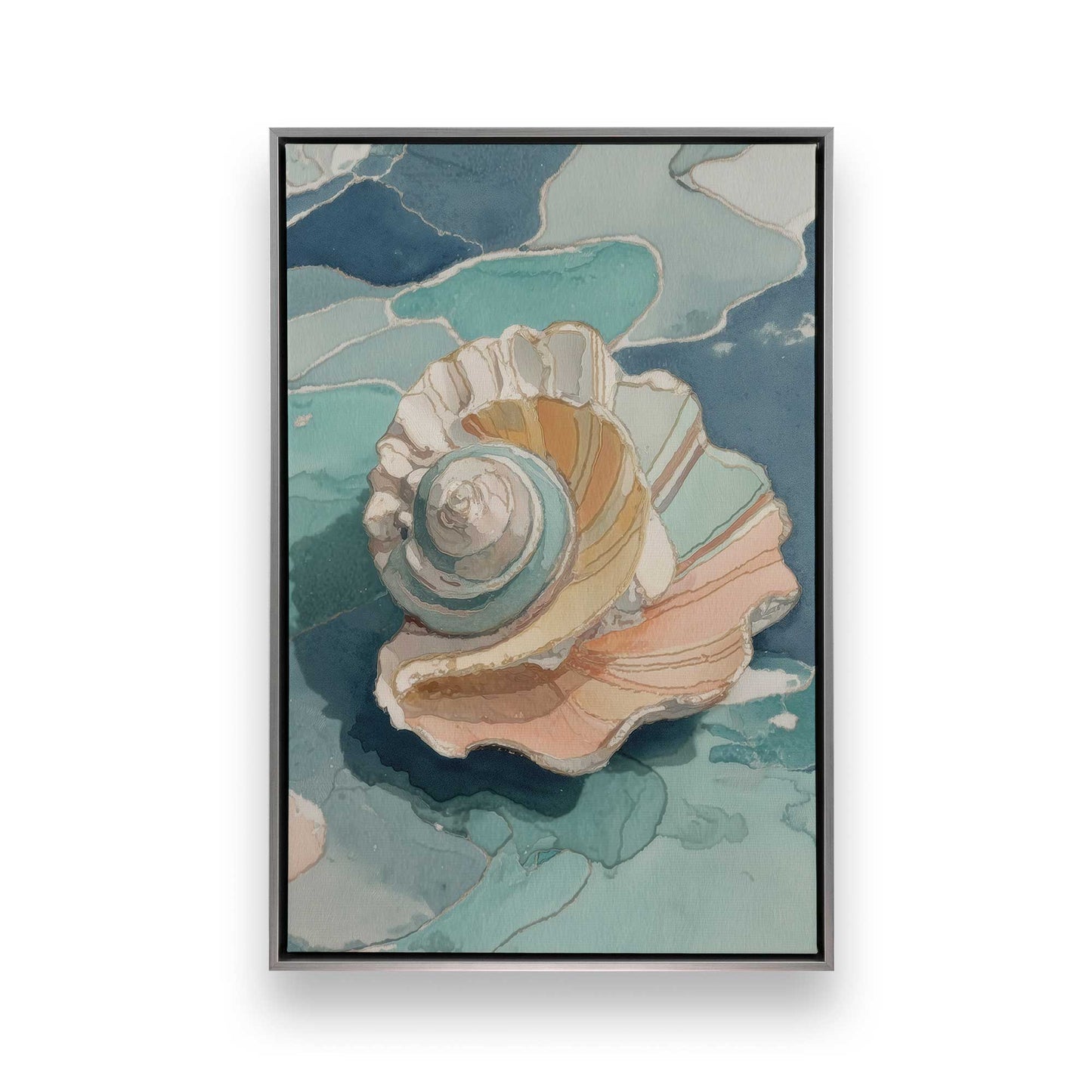 [Color:Polished Chrome], Picture of art in a Polished Chrome frame