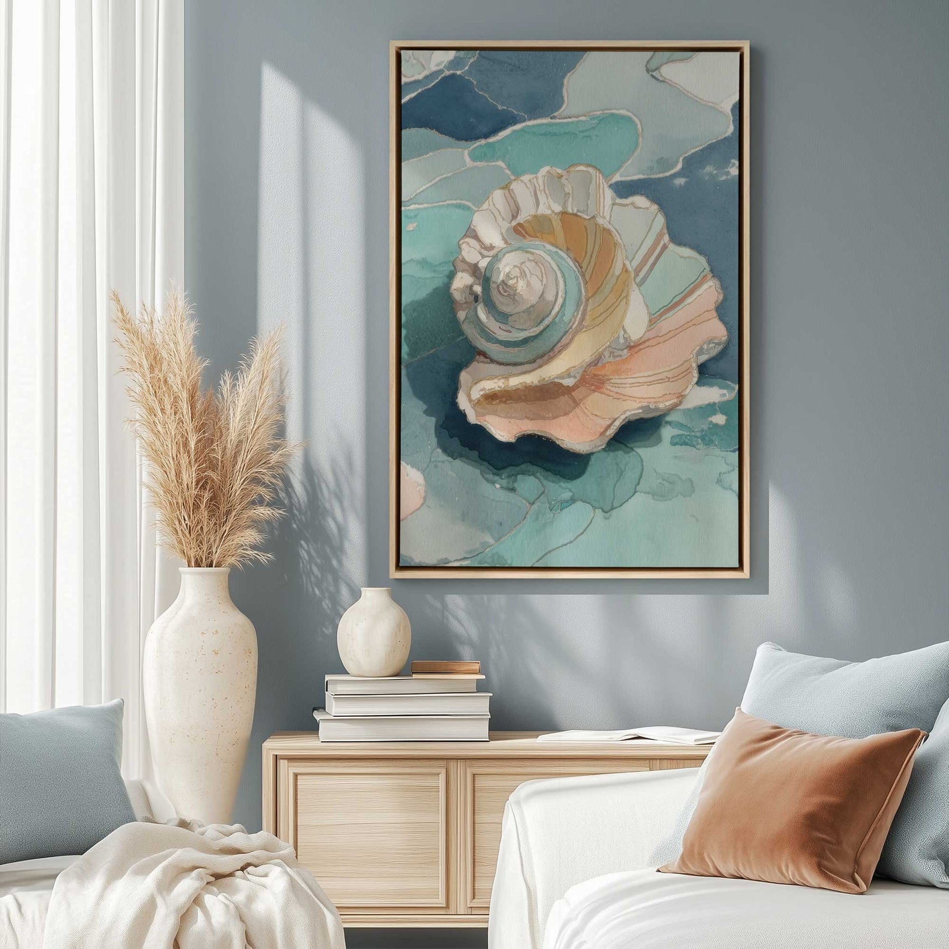 Picture of art in a room