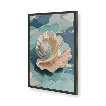 [Color:Satin Black], Picture of art in a Satin Black frame of the corner