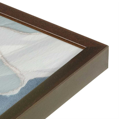[Color:Belvinder Brown], Picture of art in a Belvinder Brown frame at an angle