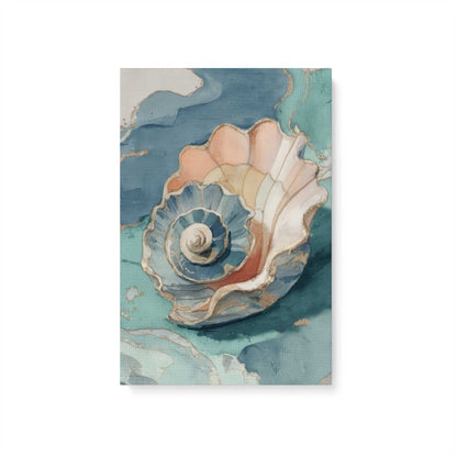 Shell Yeah Calm, Set of 4 Canvas Prints