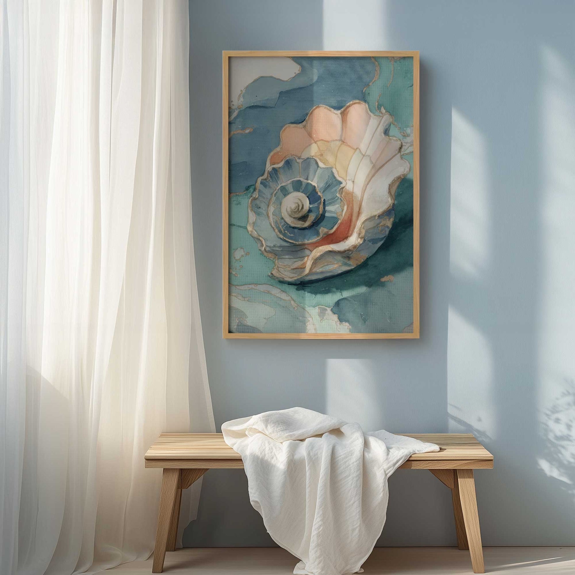 Picture of art in a room
