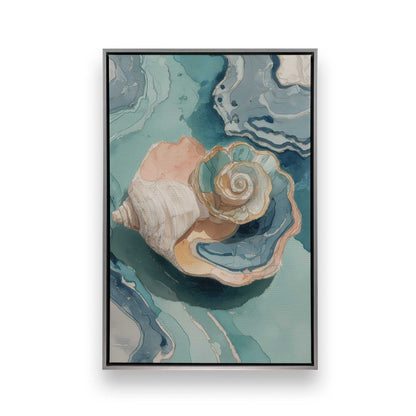 Shell Yeah Calm, Set of 4 Canvas Prints