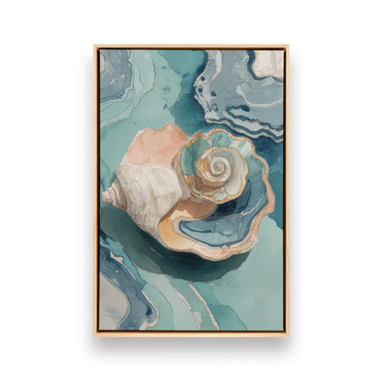 [Color:American Maple], Picture of art in a American Maple frame
