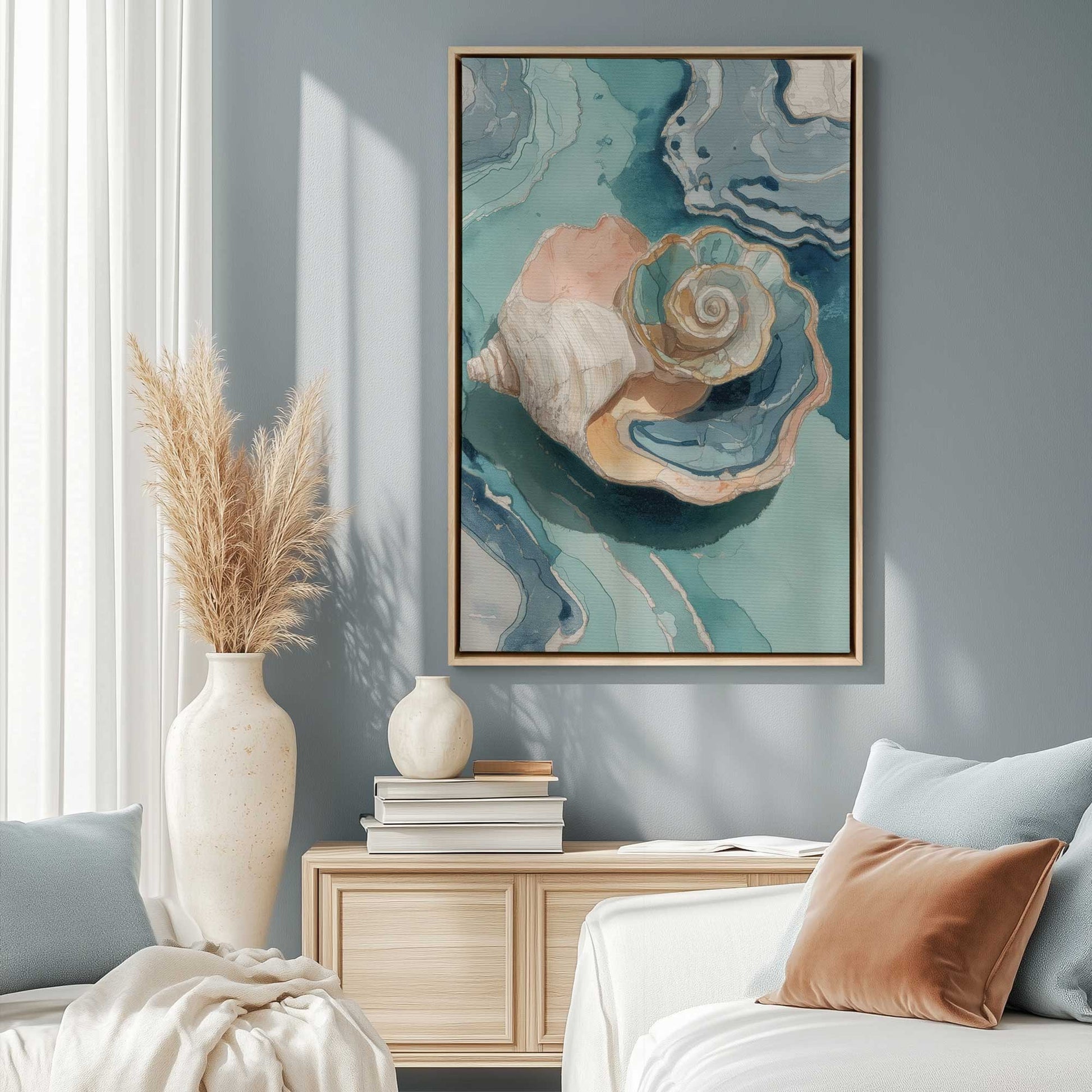 Picture of art in a room