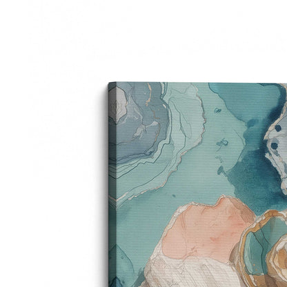 [Color:Stretched Canvas], Picture of the corner of the art