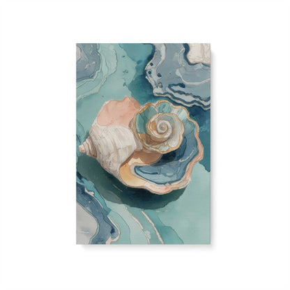 Shell Yeah Calm, Set of 4 Canvas Prints