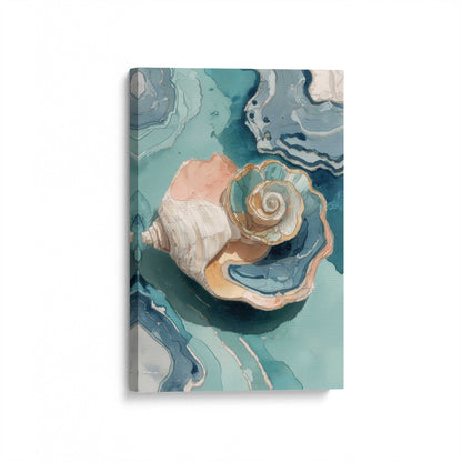 [Color:Stretched Canvas], Picture of art at an angle