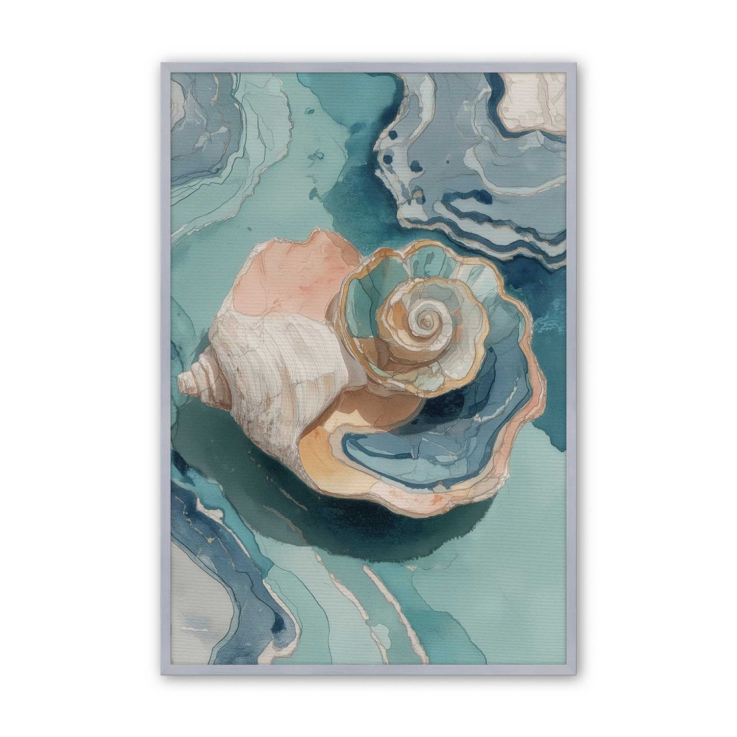 Shell Yeah Calm Set of 4 At Prints