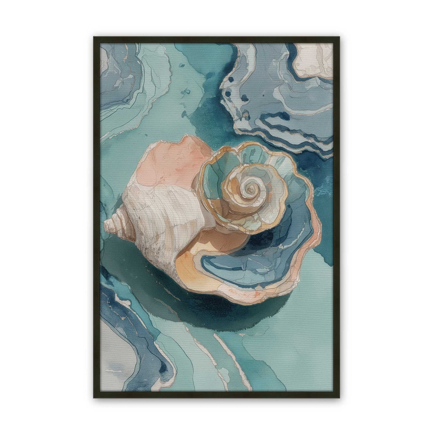 Shell Yeah Calm Set of 4 At Prints