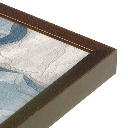 [Color:Belvinder Brown], Picture of art in a Belvinder Brown frame at an angle