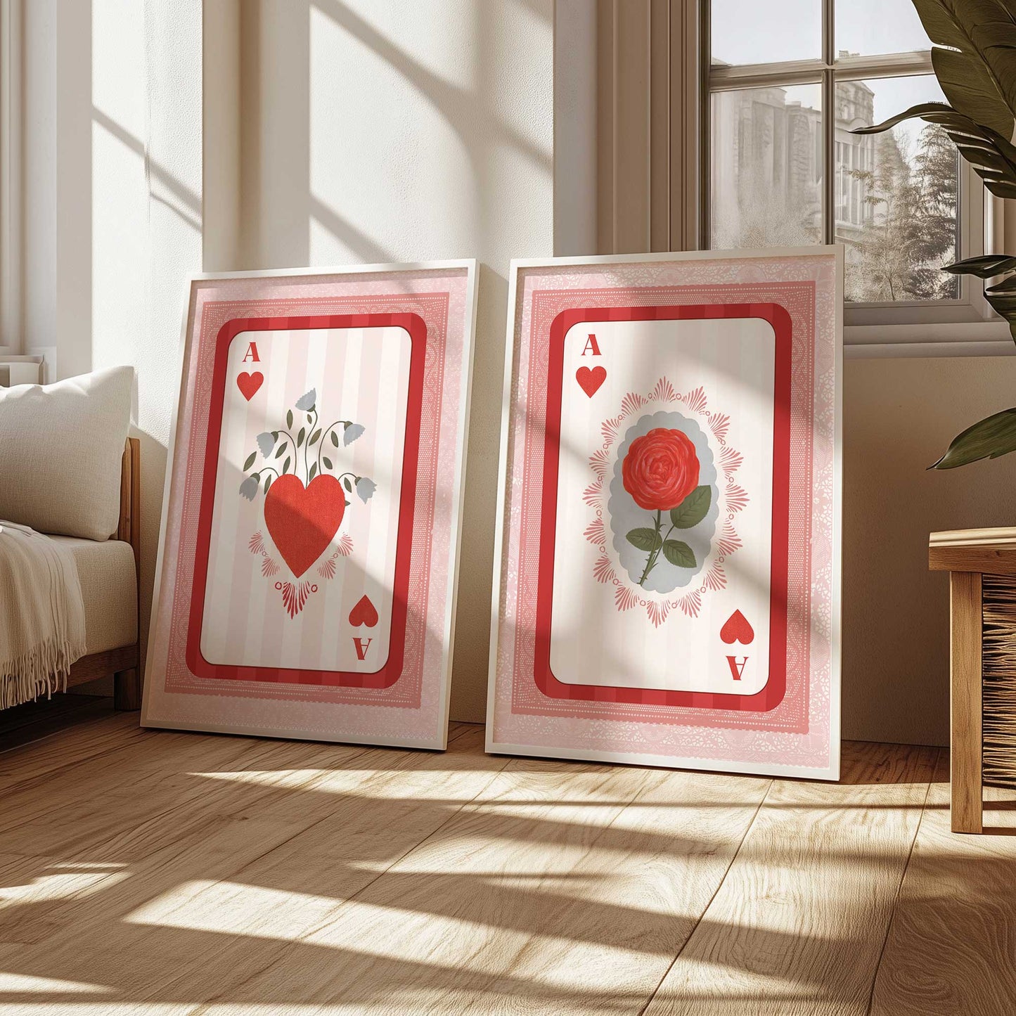 [Color:Belvinder Brown], Picture of art in a Belvinder Brown frame