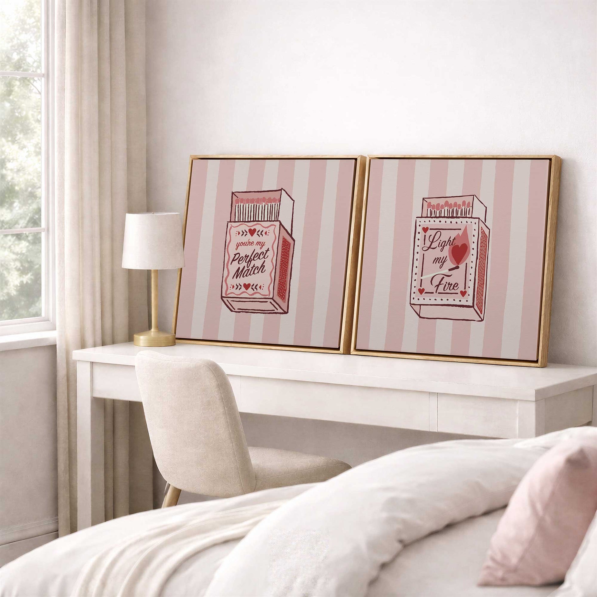 [Color:American Maple], Picture of art in an American Maple frame