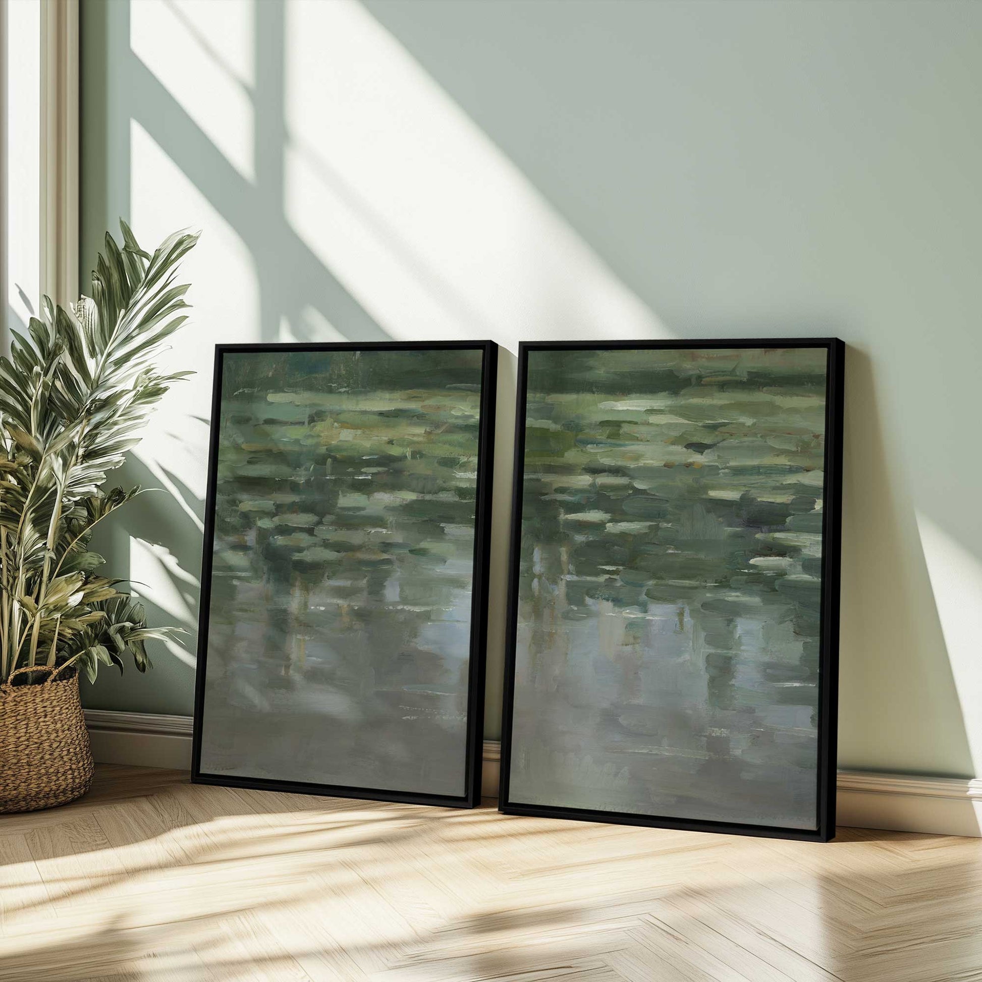 [Color:American Maple], Picture of art in a American Maple frame